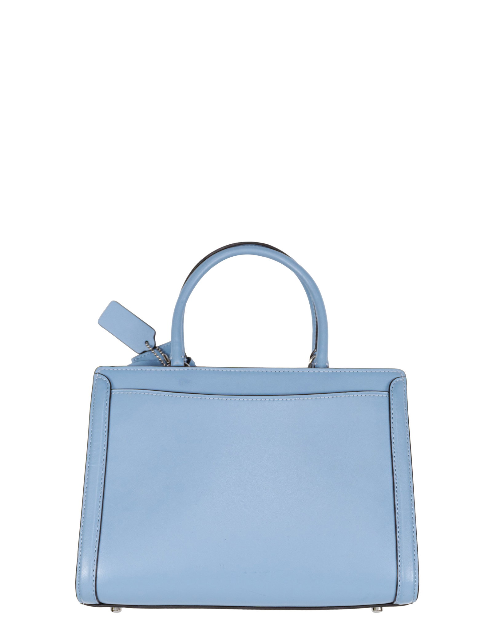 Coach - Coach Leather Crossbody Handbag in Sky Blue - 2