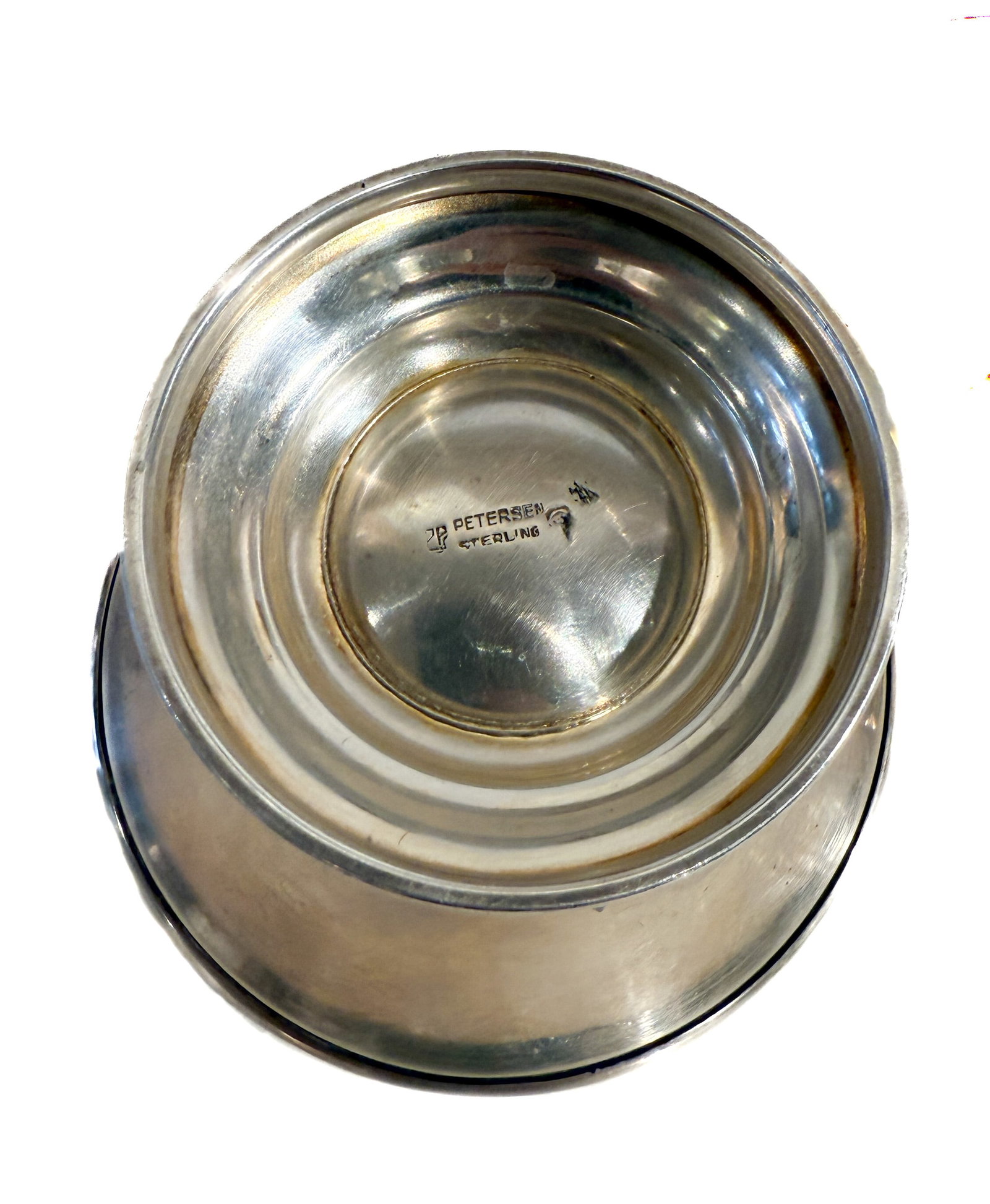 Petersen, Carl Poul - 2 pieces of sterling silver - 2