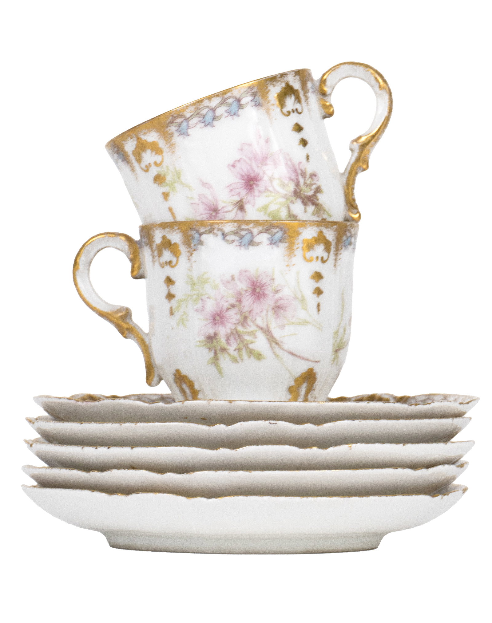 Goa France - Coffee set - XIXe - 19th C - 2