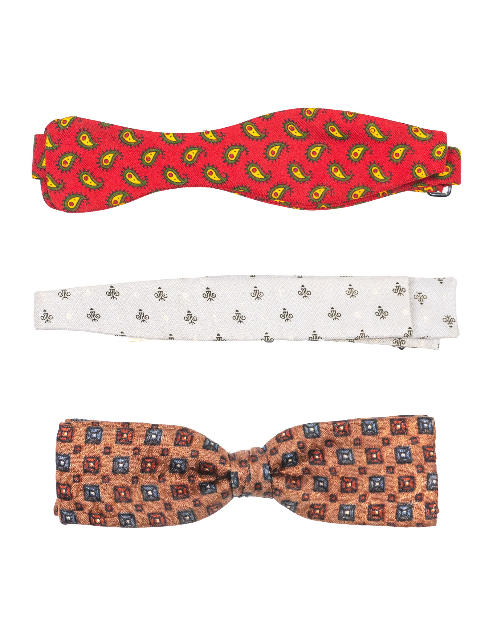Set of 7 Silk Bow Ties - 2