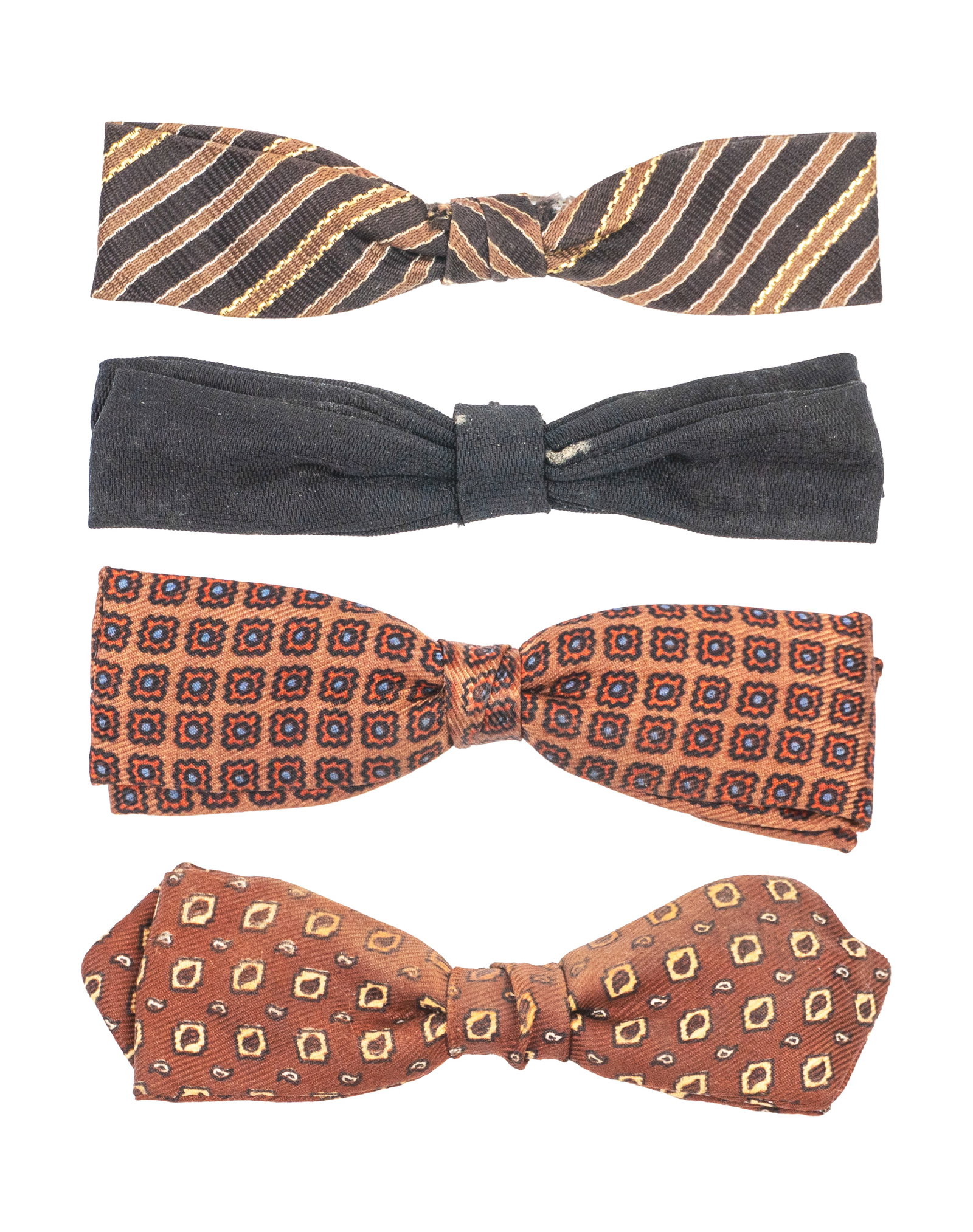 Set of 7 Silk Bow Ties - 3