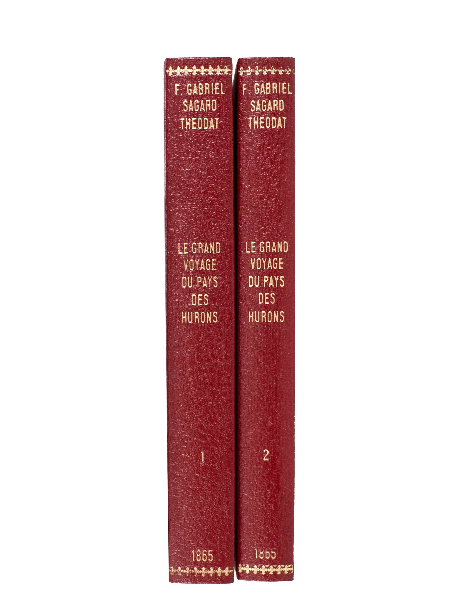 Sagard Theodat, Gabriel - Le Grand Voyage du Pays des Hurons - 1865 (1 of 3)
