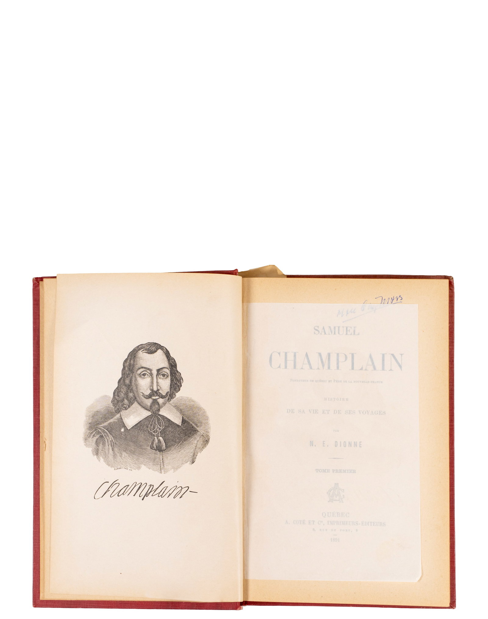 Dionne, N.E. - Samuel Champlain, (vie et voyages) - 1891, 1906 - 3