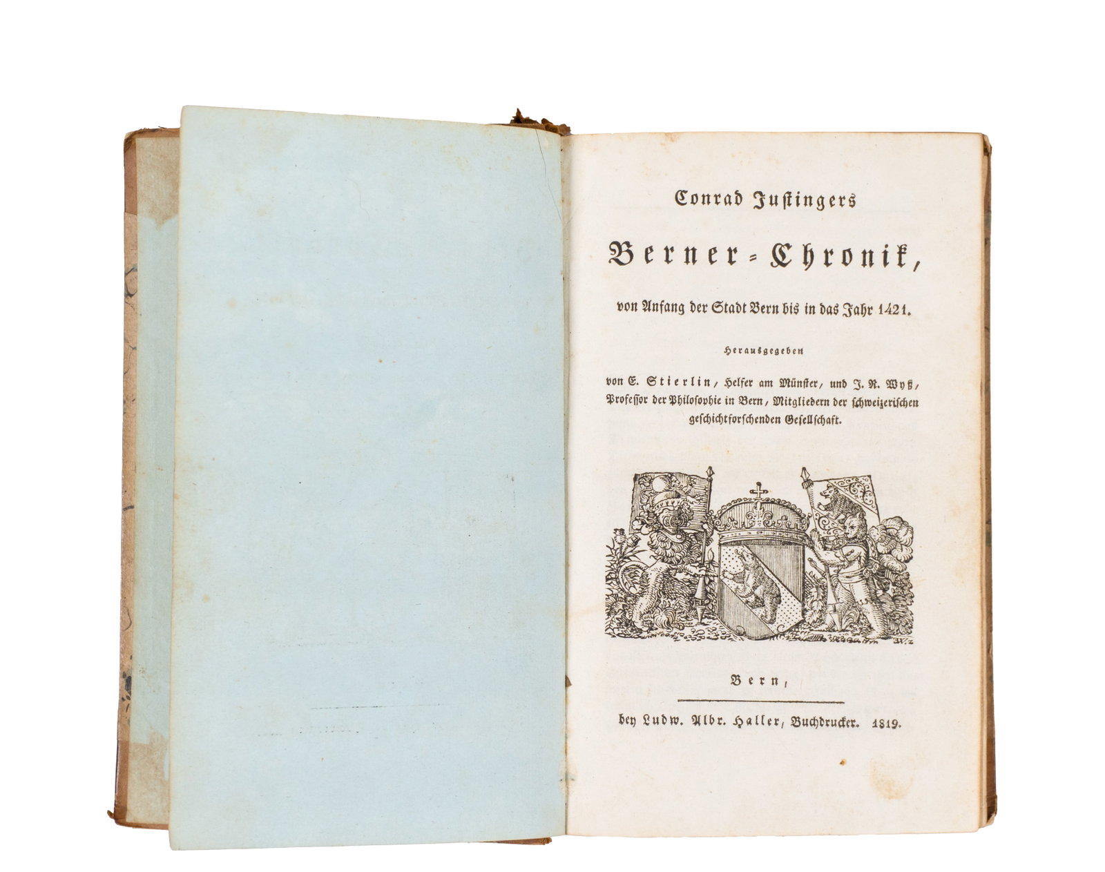 Justinger, Conrad - A 15th-century chronicle of the city of Bern - écrit en 1430; édition  - 3