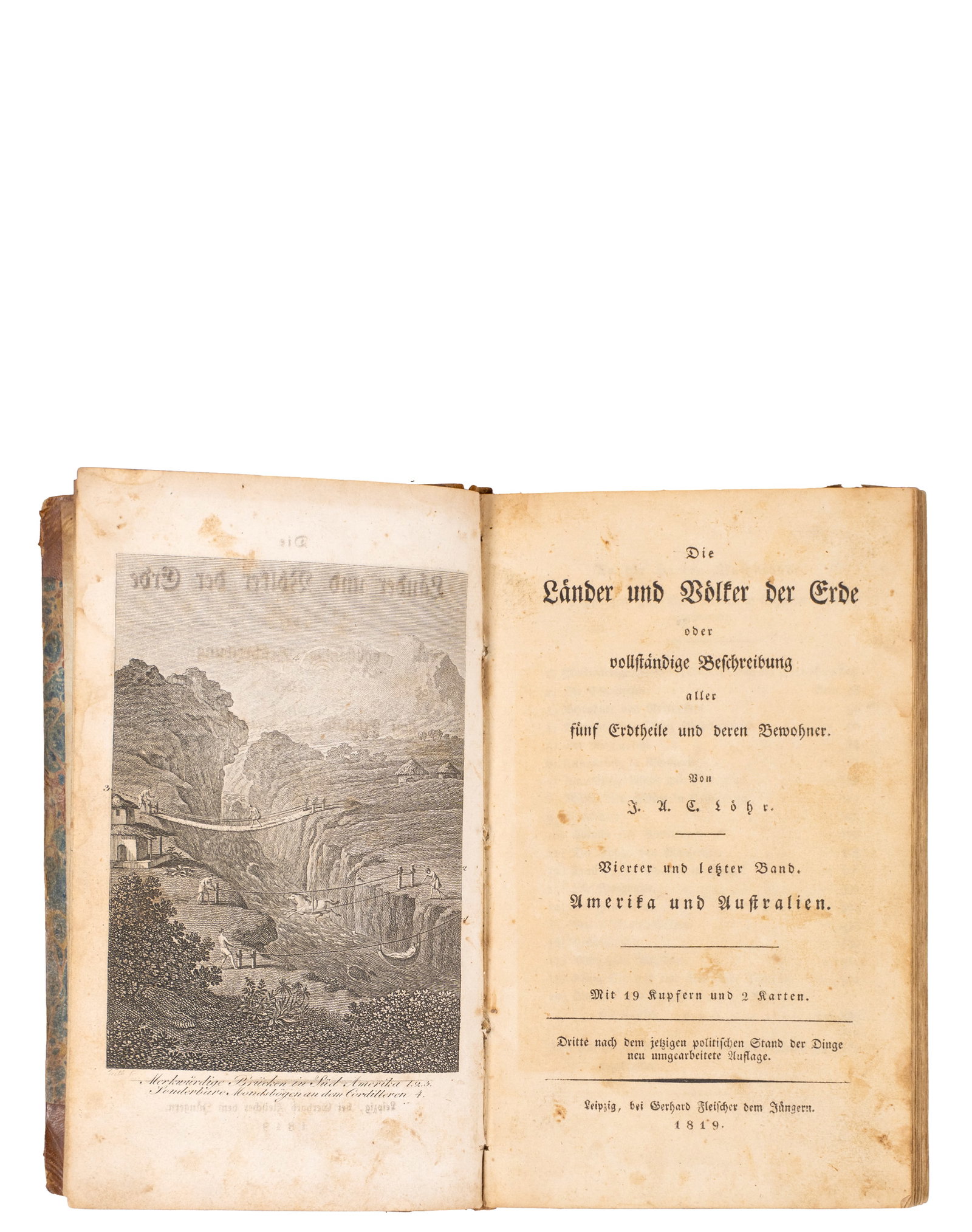 Lohr, Johann Andreas Christian - Book on the countries and peoples of the earth - 1819 - 3