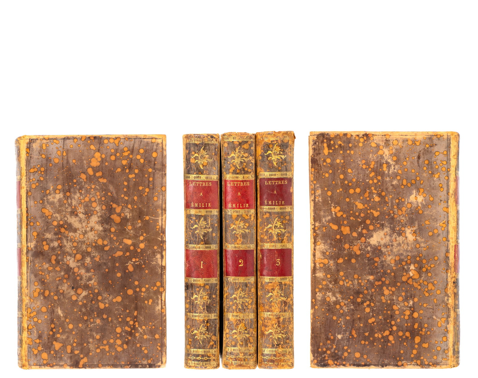 Demoustier, Charles-Albert - Lettres à Émilie sur la mythologie (3 volumes) - 1801: Demoustier, Charles-Albert (1760-1801) France Lettres à Émilie sur la mythologie (3 tomes) (1801) Demoustier, Charles-Albert, Lettres à Émilie sur la mythologie, Renouard, Paris,