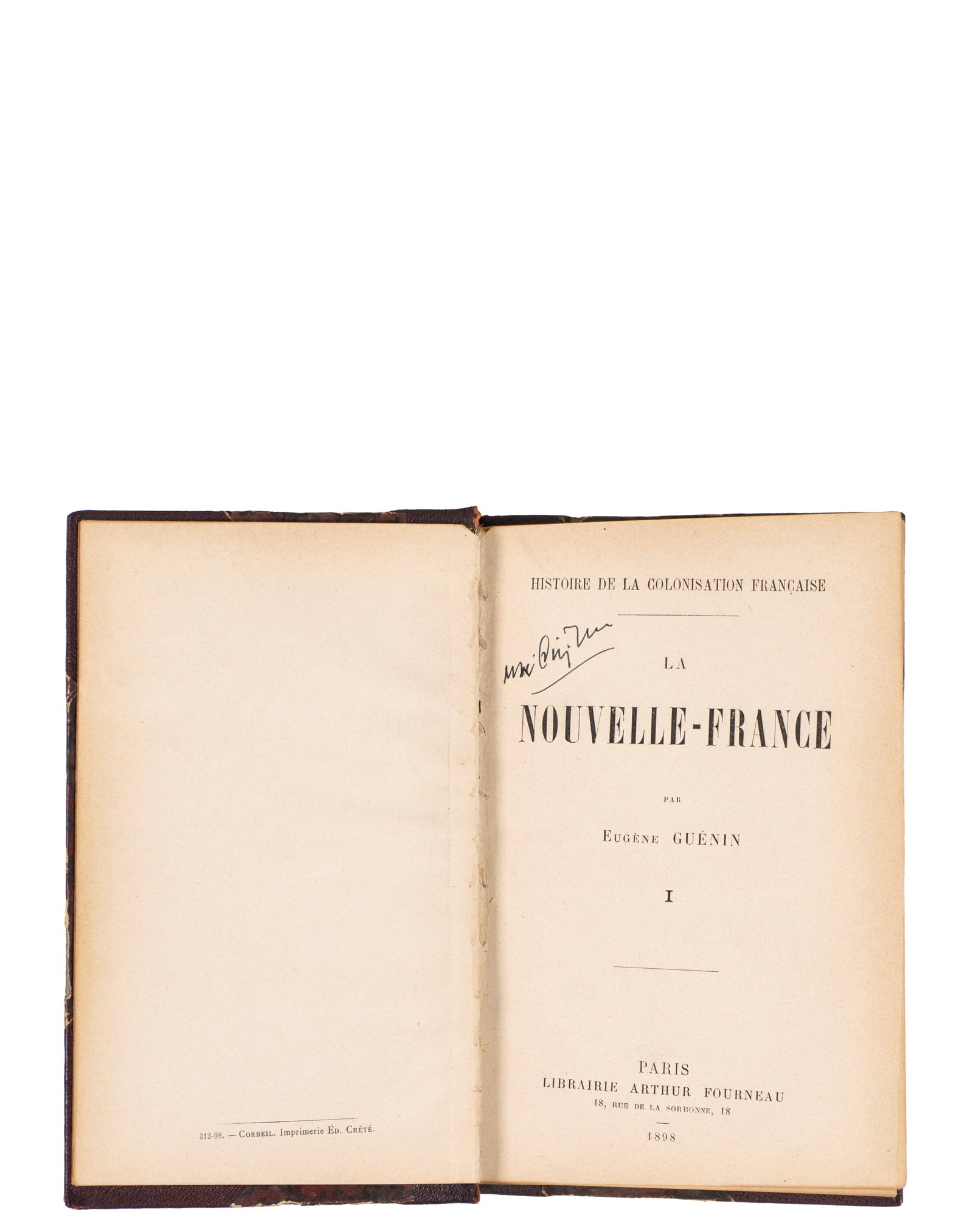 Guénin, Eugène - La Nouvelle-France, 1st edition - 1898 - 3