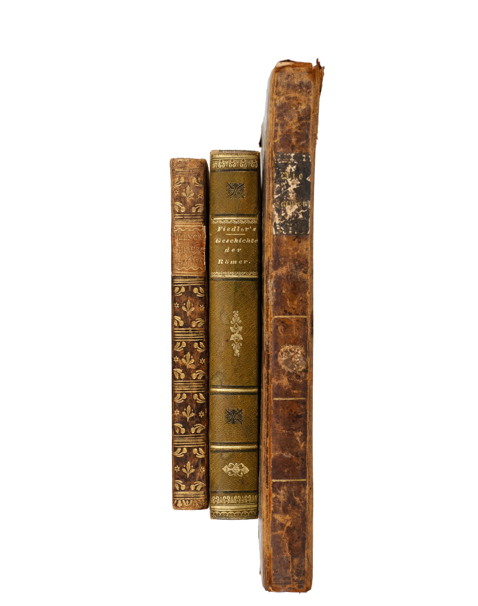 Variété d'auteurs/ Variety of authors - Set of 3 books in German - 1786; 1836; 1836: Variété d'auteurs/ Variety of authors (18e et 19e siècle/18th and 19th centuries) Autriche/Austria Allemagne/Germany Suisse/Switzerland Lot de 3 livres en allemand (1786; 1836; 1836)