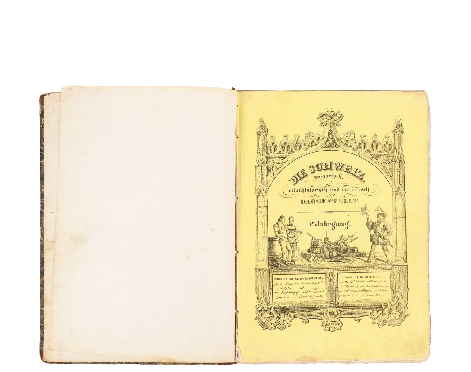 Variété d'auteurs/ Variety of authors - Set of 3 books in German - 1786; 1836; 1836 - 3