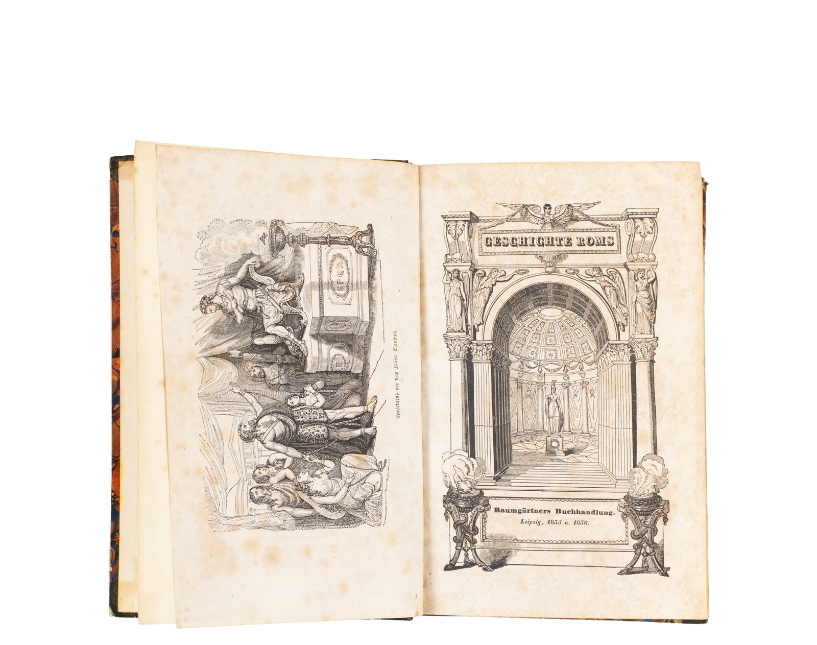 Variété d'auteurs/ Variety of authors - Set of 3 books in German - 1786; 1836; 1836 - 5