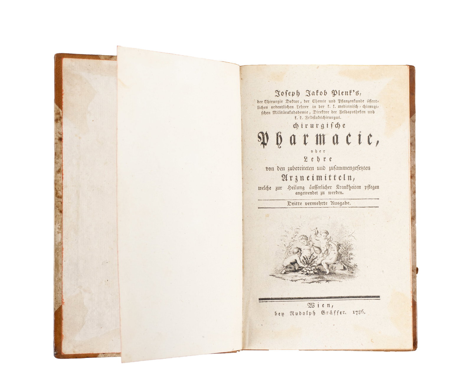 Variété d'auteurs/ Variety of authors - Set of 3 books in German - 1786; 1836; 1836 - 7