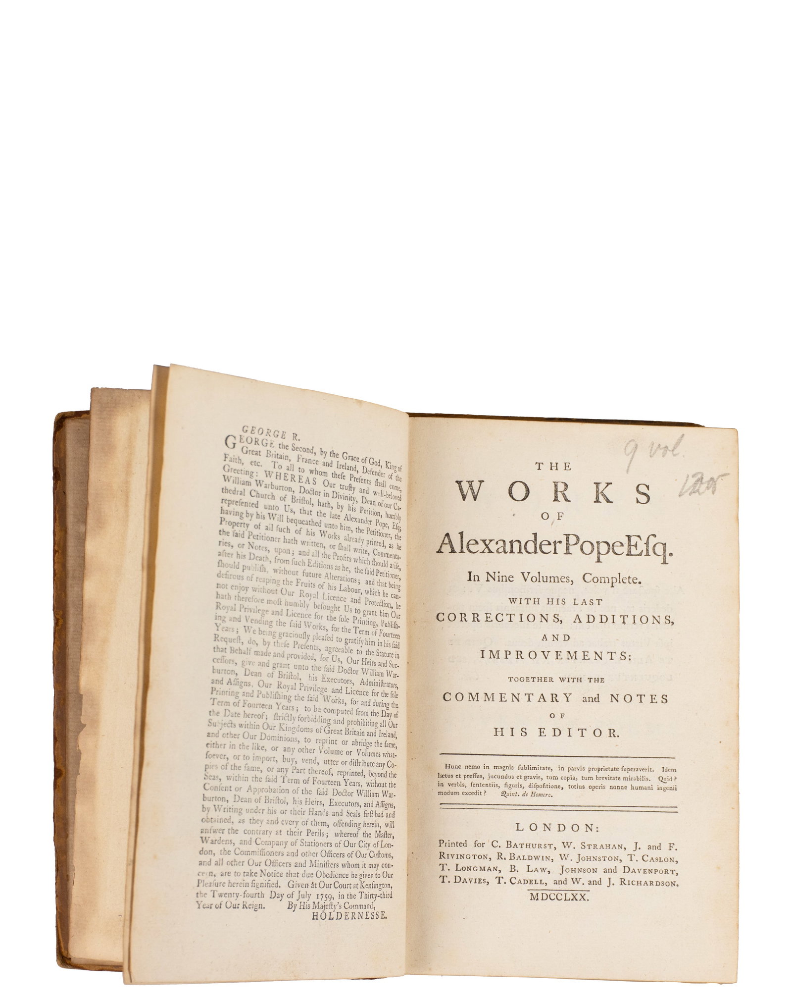 Pope, Alexander - The Works of Alexander Pope - 1770 - 3