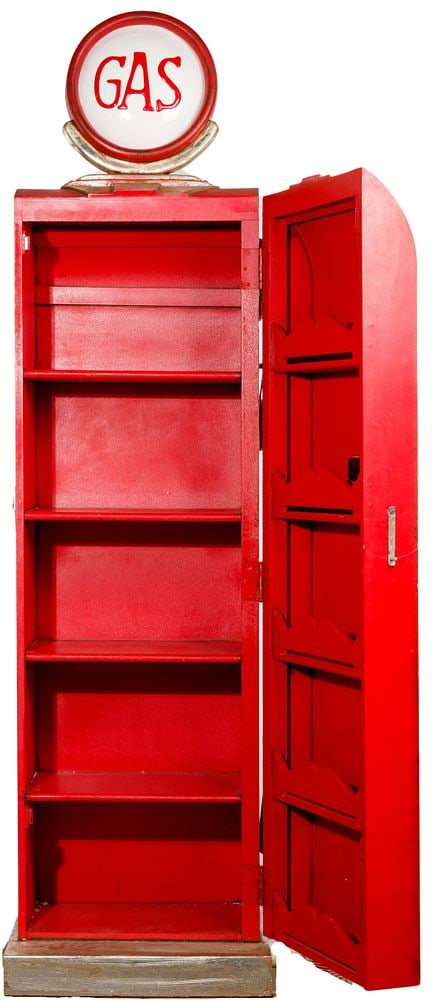 Retro Gas Station Cabinet - XXe - 2