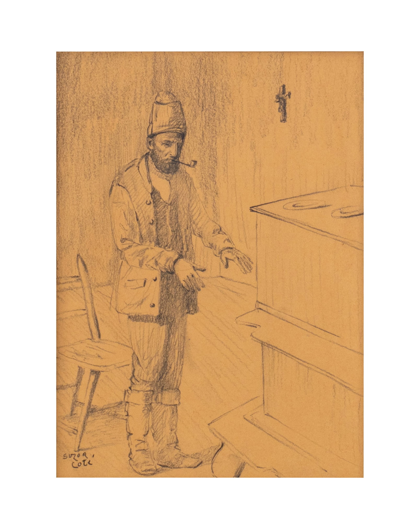 Suzor-Coté, Marc-Aurèle de Foy - Habitant (1 of 4)