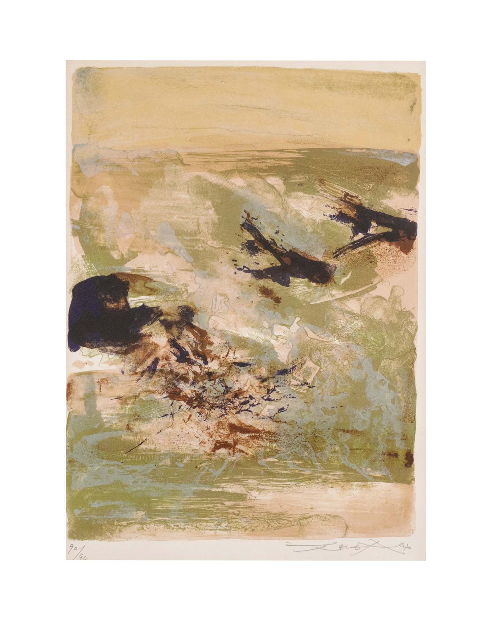 Zao, Wou-Ki - Orage - 1970 (1 of 4)