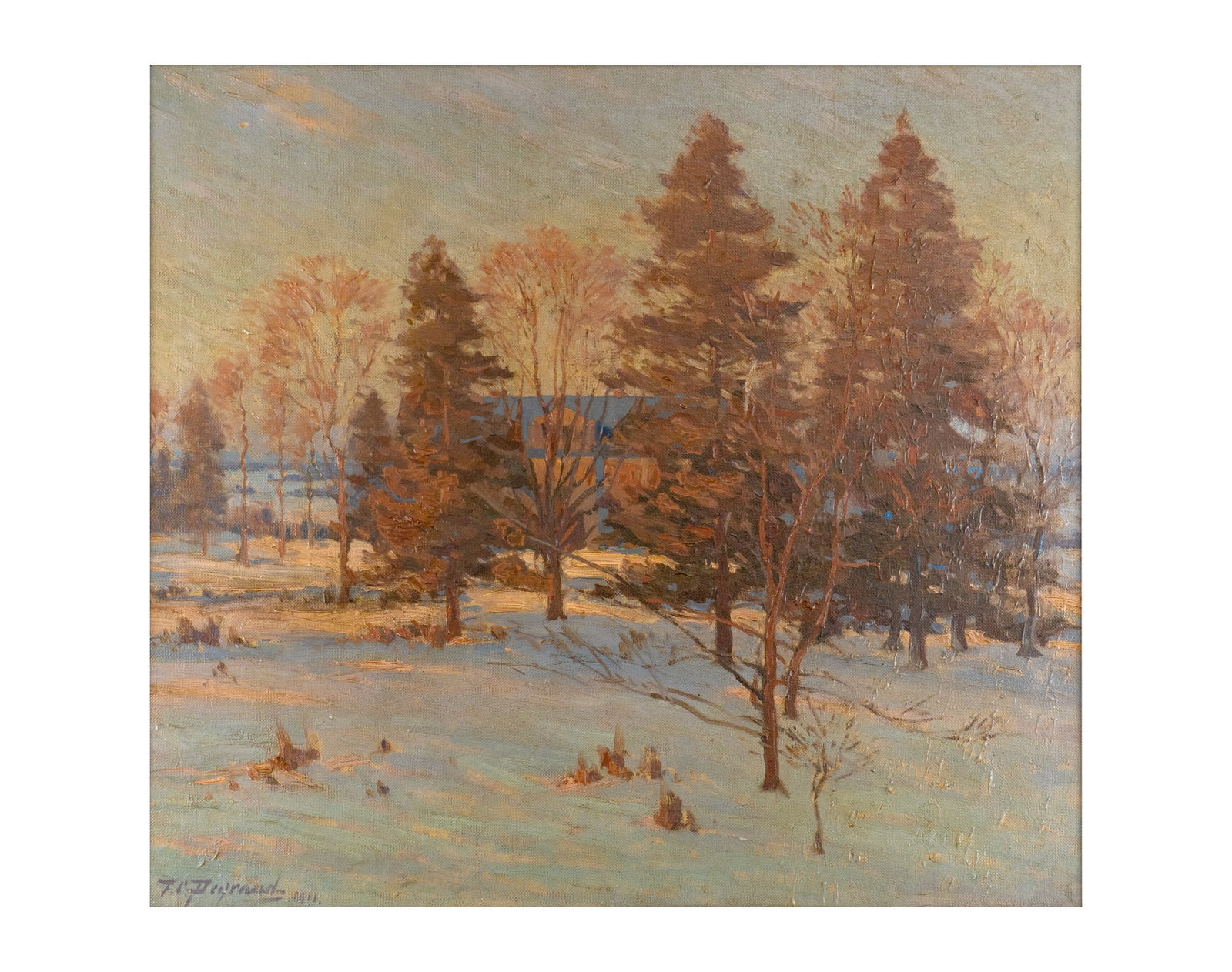 Peyraud, Frank Charles - "Winter Afternoon" - 1911 (1 of 4)