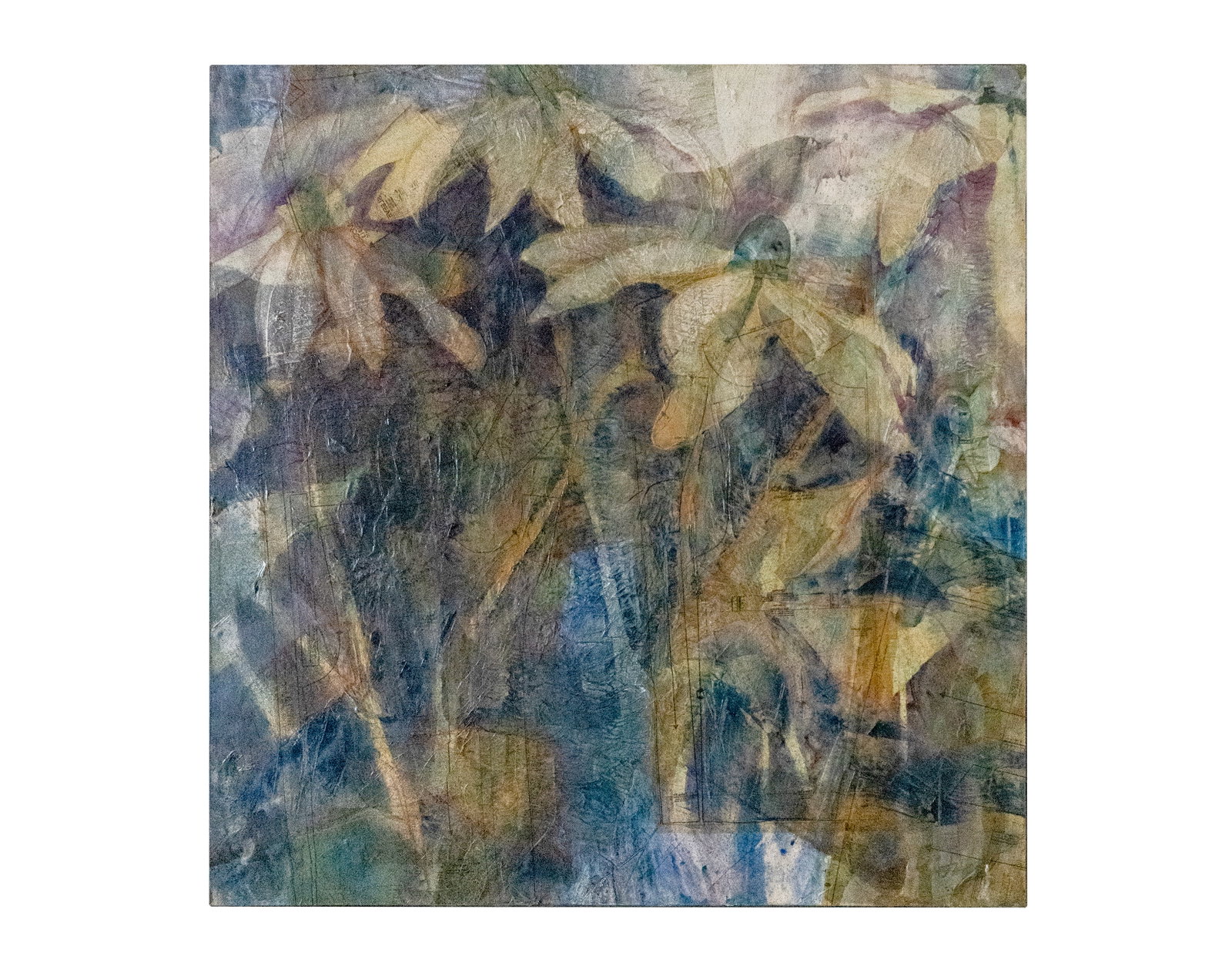 Dion, Brigitte - "Green Headed Cone Flowers" - 1994 (1 of 3)