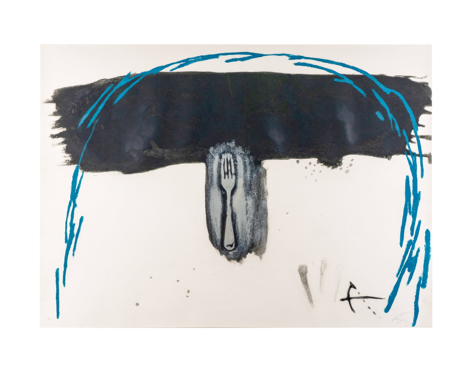 Tàpies, Antoni - Blau Arc - 1972 (1 of 4)