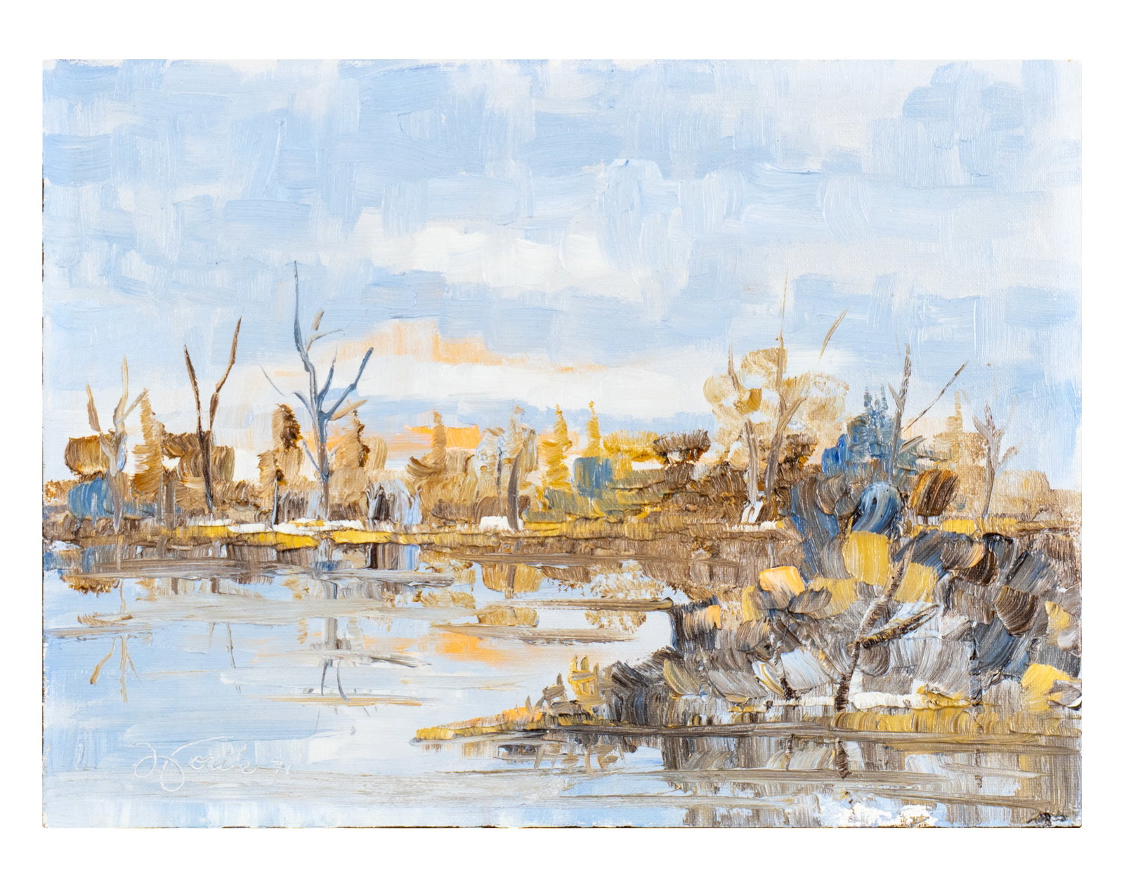 Horik, Vladimir - Lac à la fin de l'automne (1 of 4)