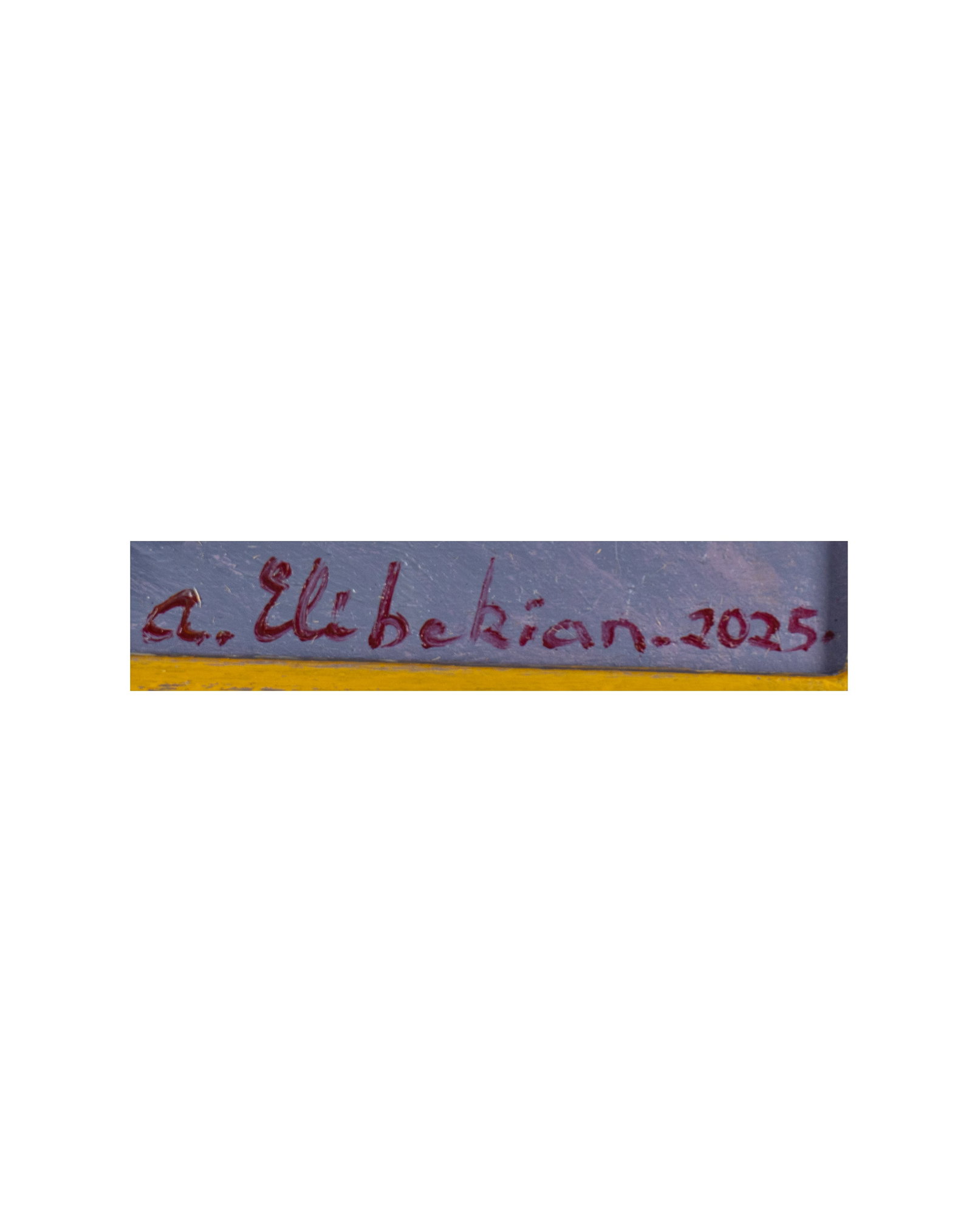Elibekian, Areg - 'Marché la rue du Mouffetard'' - 2025 - 2