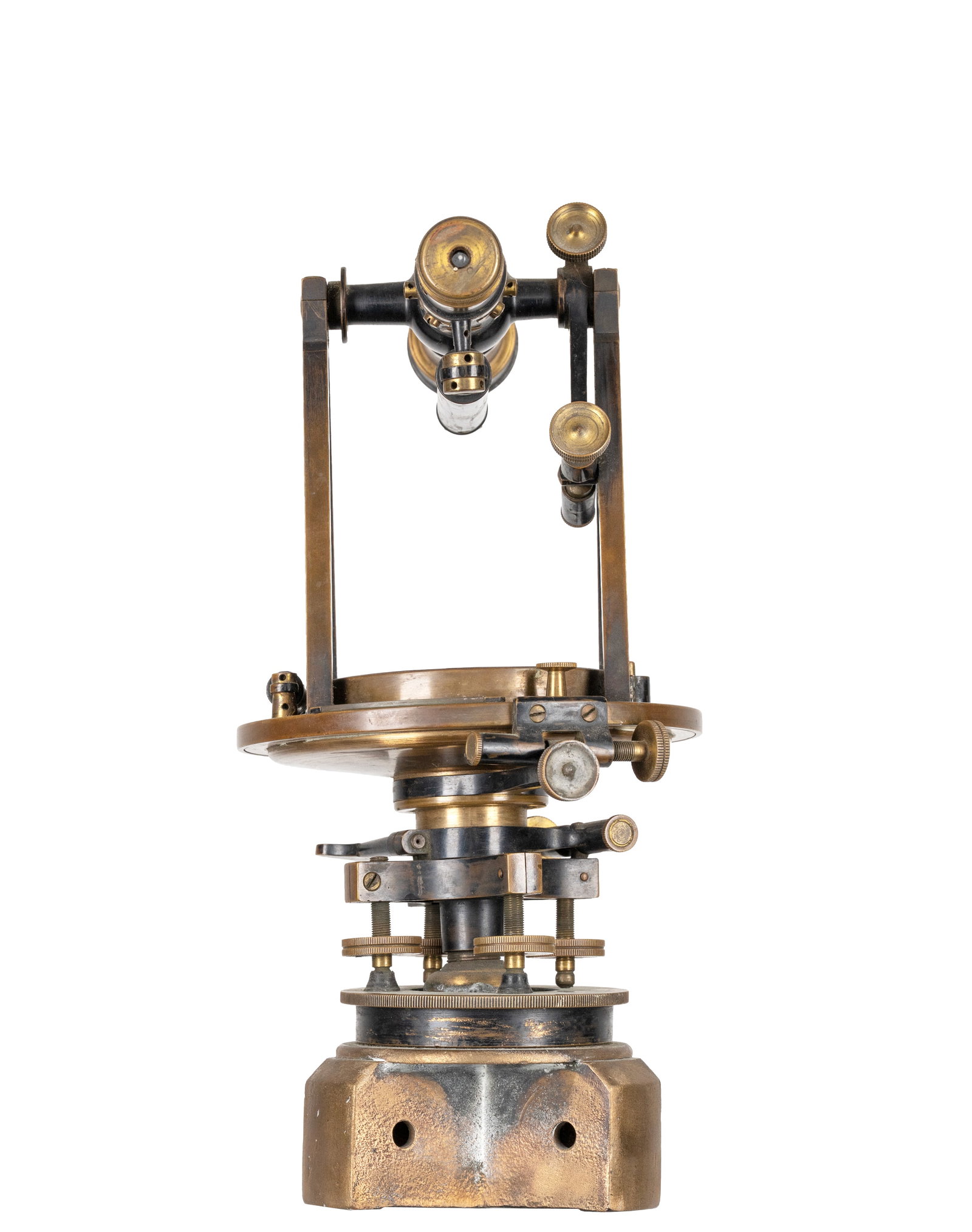 Kolesch & co. - Brass surveyer transit - 1908 - 3