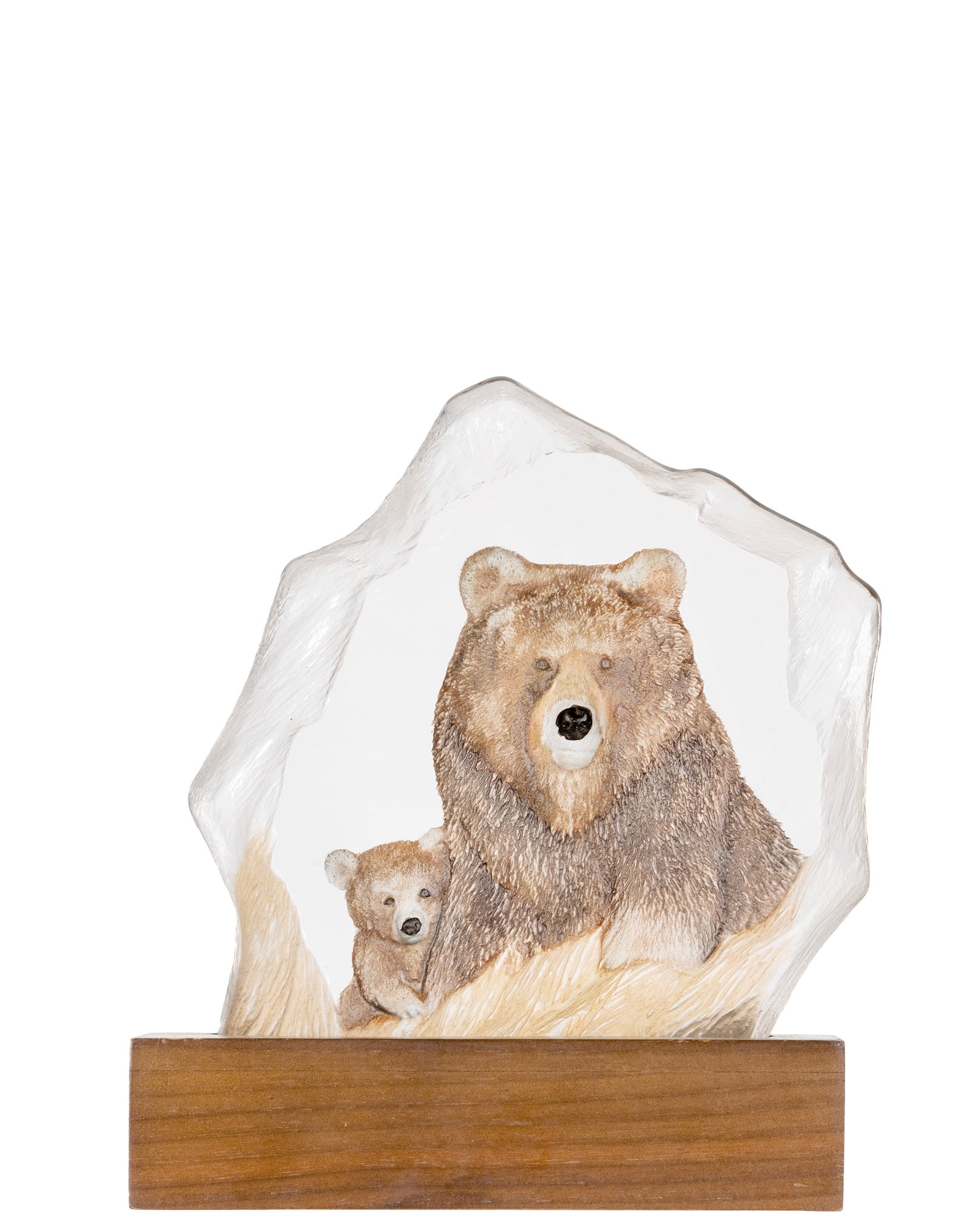 Jonasson, Mats - Mother bear and her cub - 3