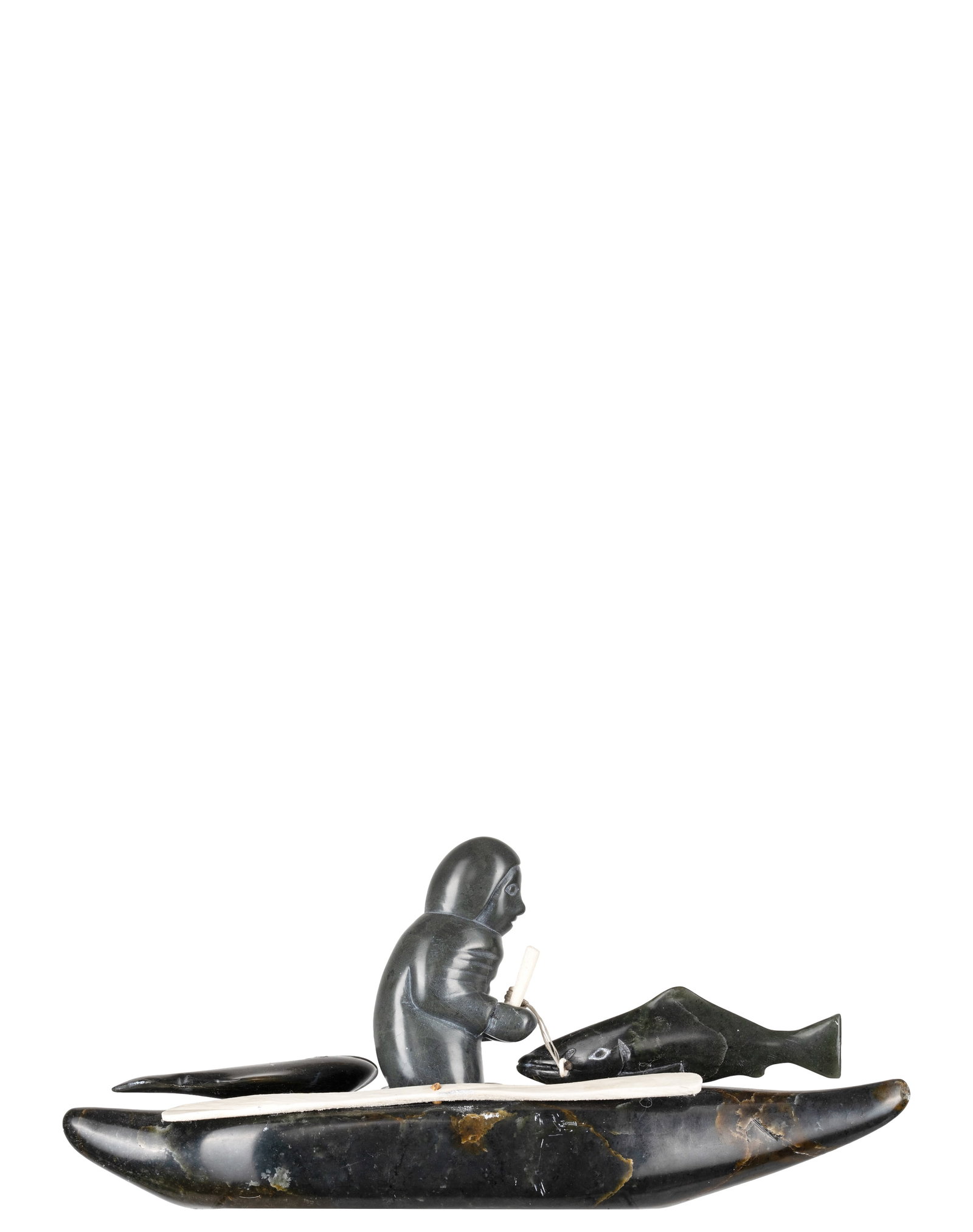 Inconnu / Unknown - The fisherman in his kayak - 2004 - 3