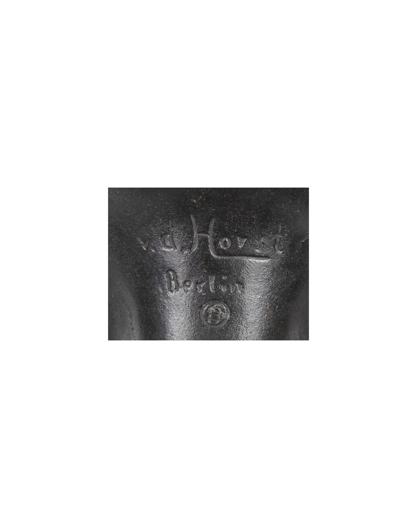 Horst, v.d. - Bust of a man - 4