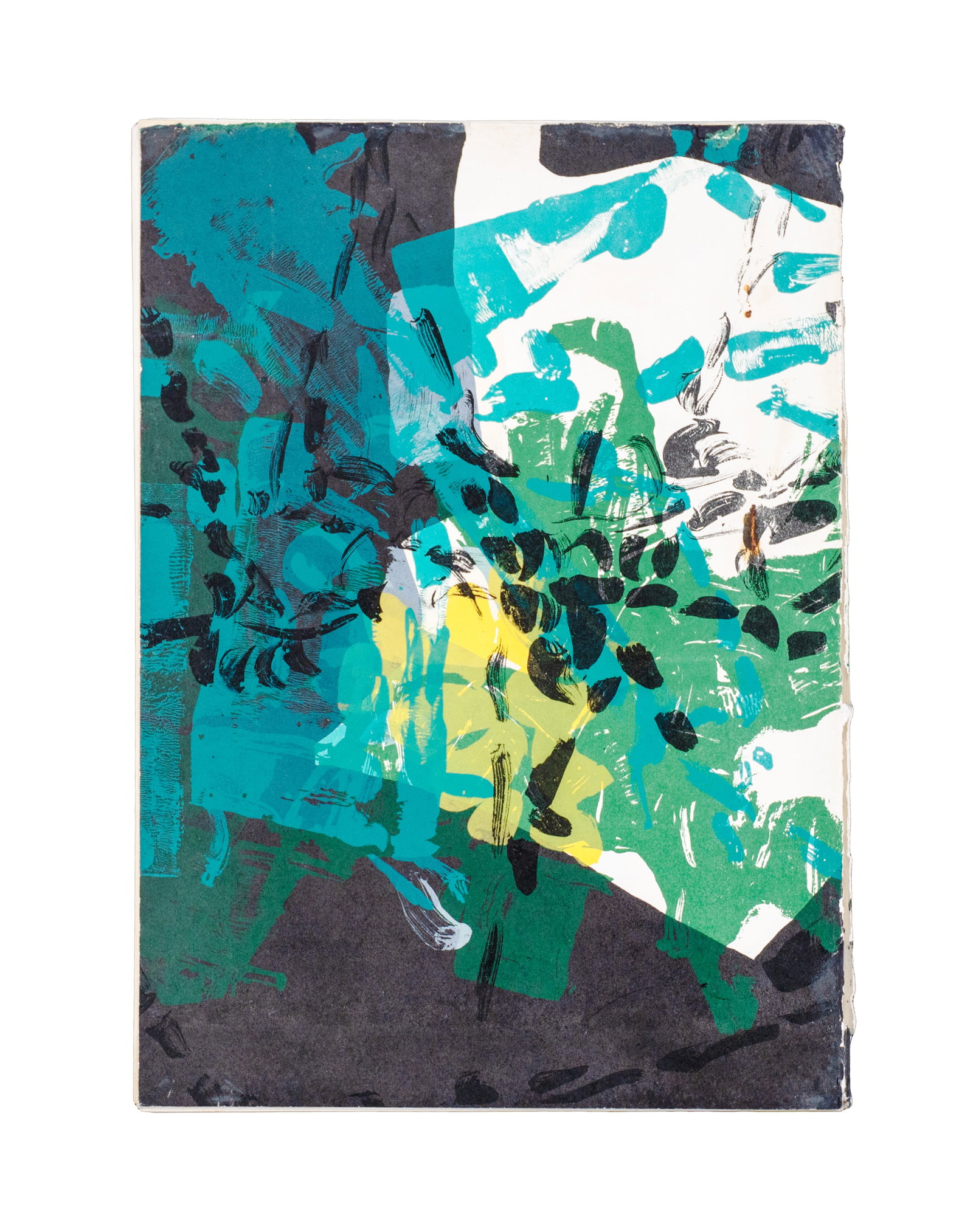 Riopelle, Jean-Paul - 'Derrière le miroir'' - 1968 - 2