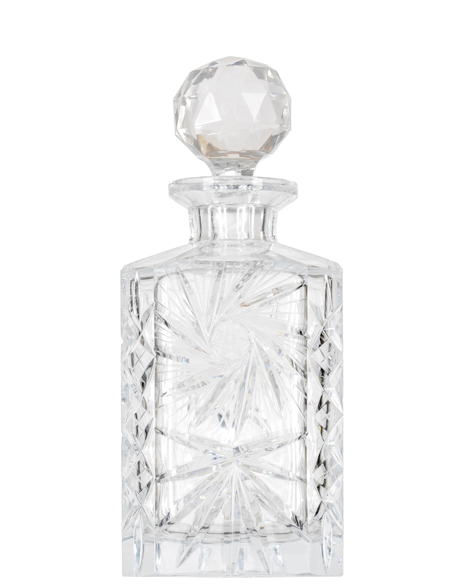 2 crystal decanters - 2