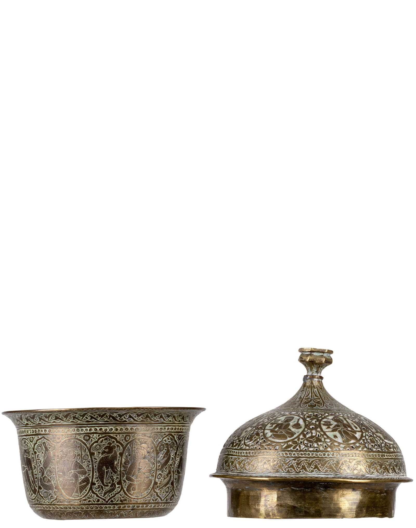 Persian incense bowl, Qajar period - XIXe siècle - 2