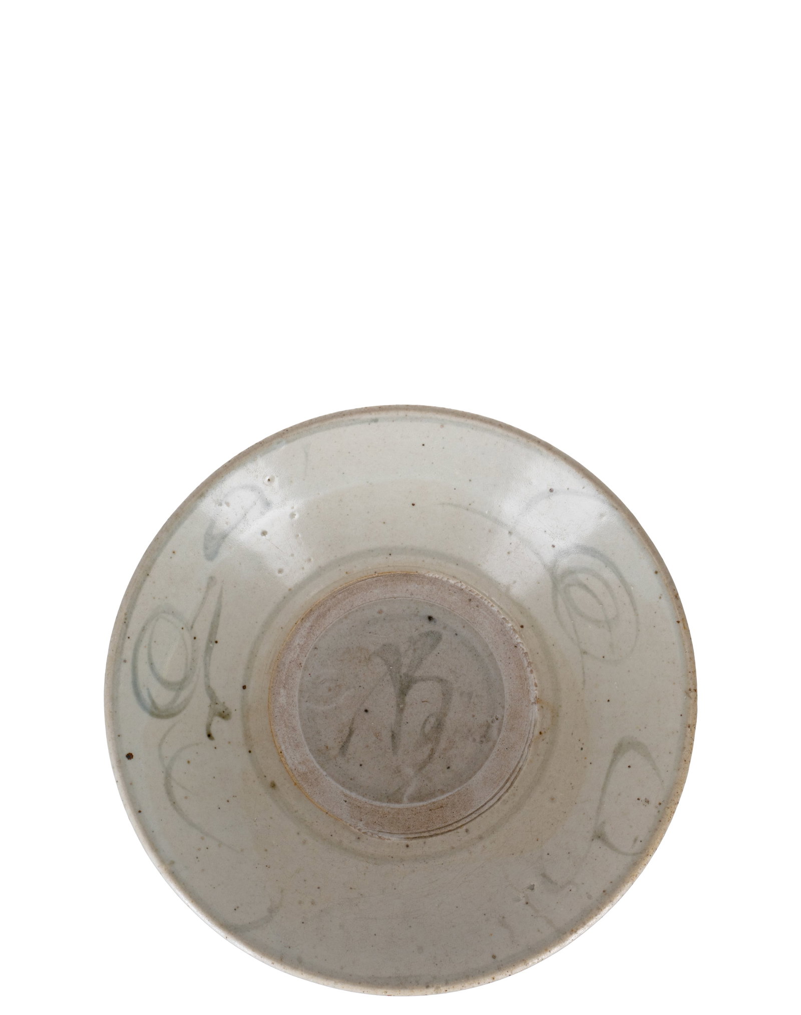 Dynastie Ming - Antique Chinese Blue and white Zhangzhou ware plate - 2