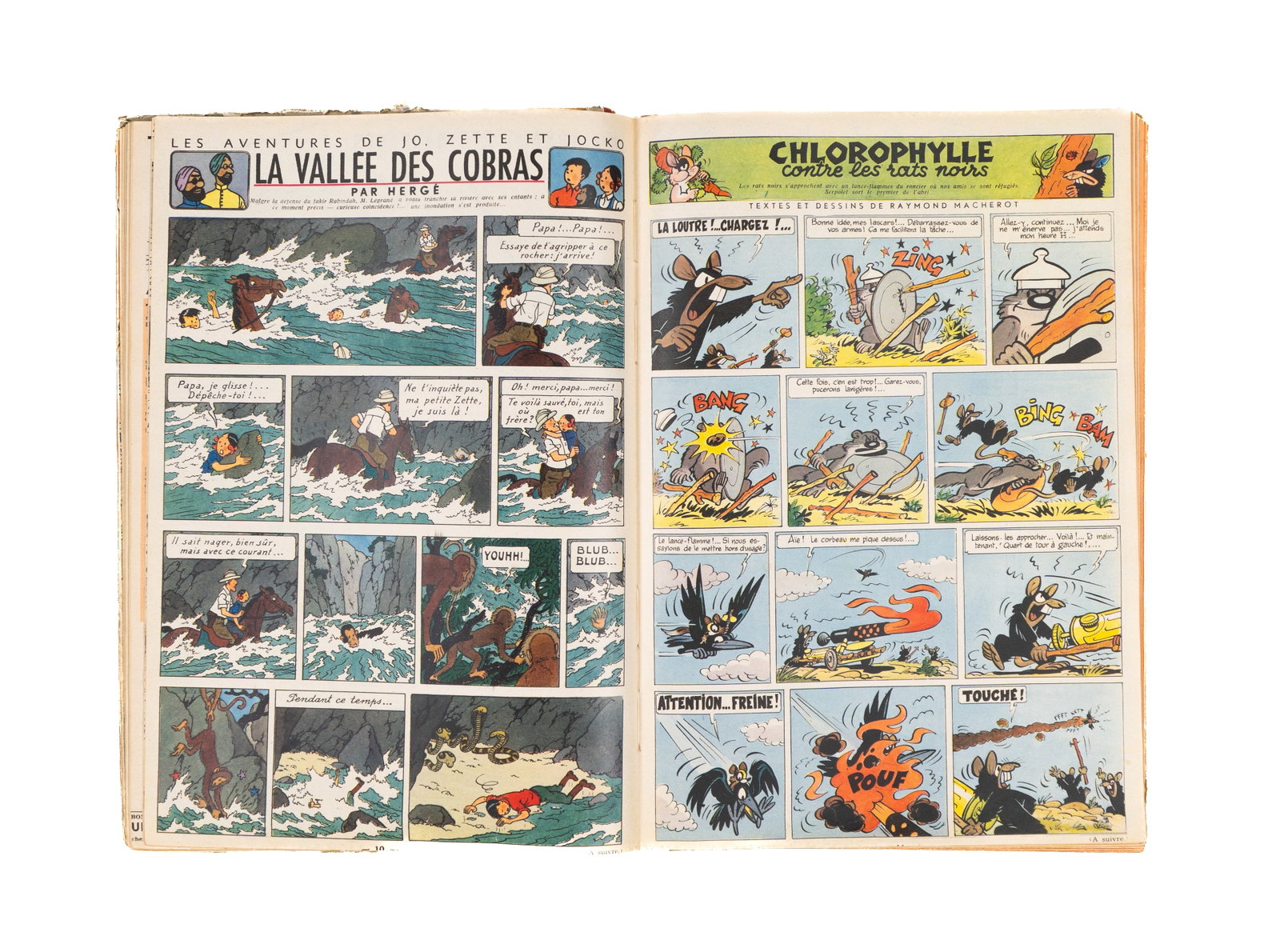 Remi, George, dit Hergé et autres - Bindings #24,25 of Journal Tintin - 1954 - 3