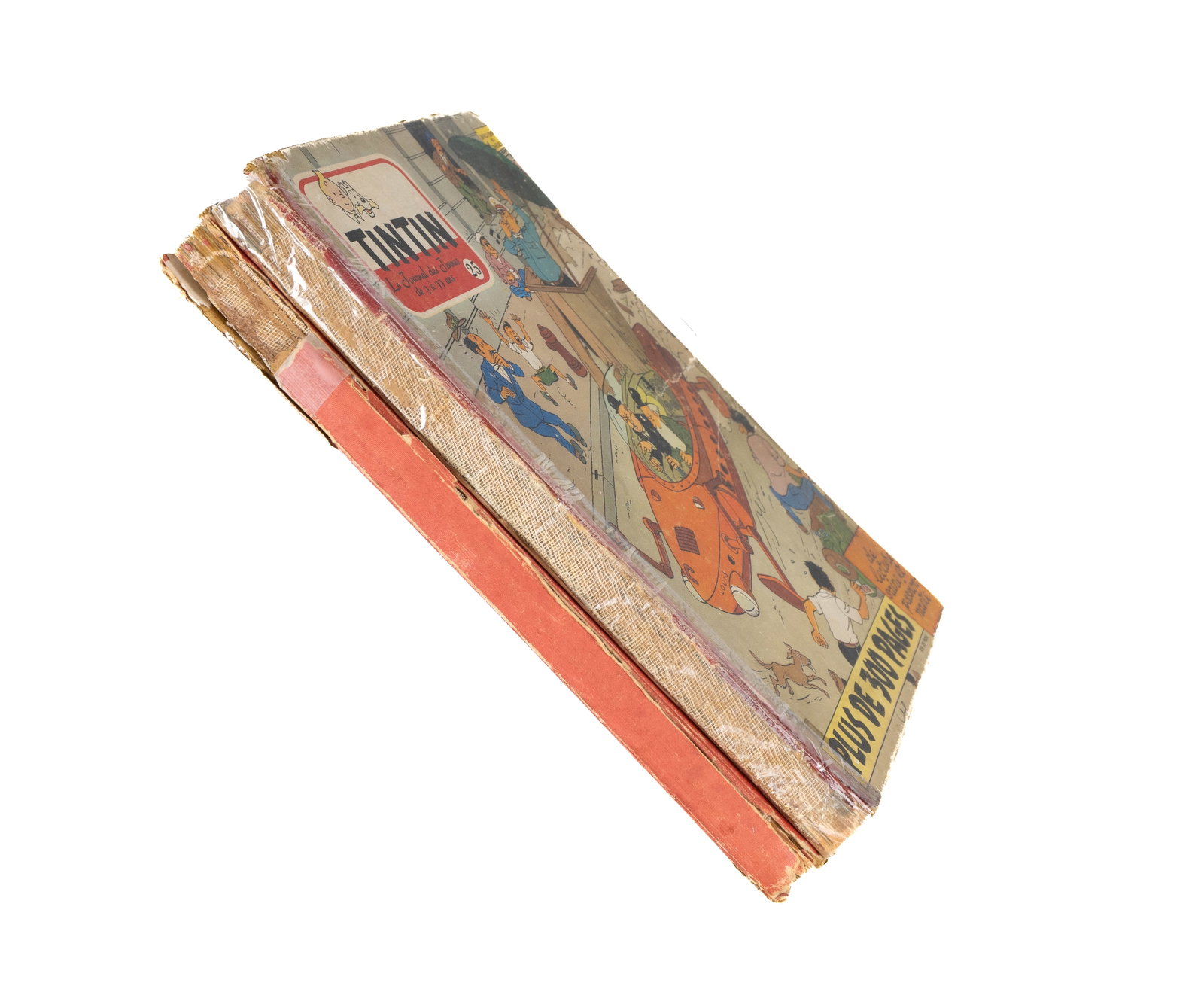 Remi, George, dit Hergé et autres - Bindings #24,25 of Journal Tintin - 1954 - 4