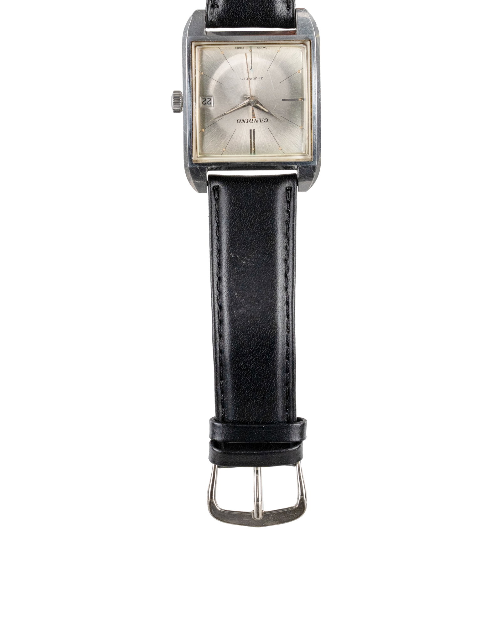 Candino - Square Manual Mechanical Watch - 6