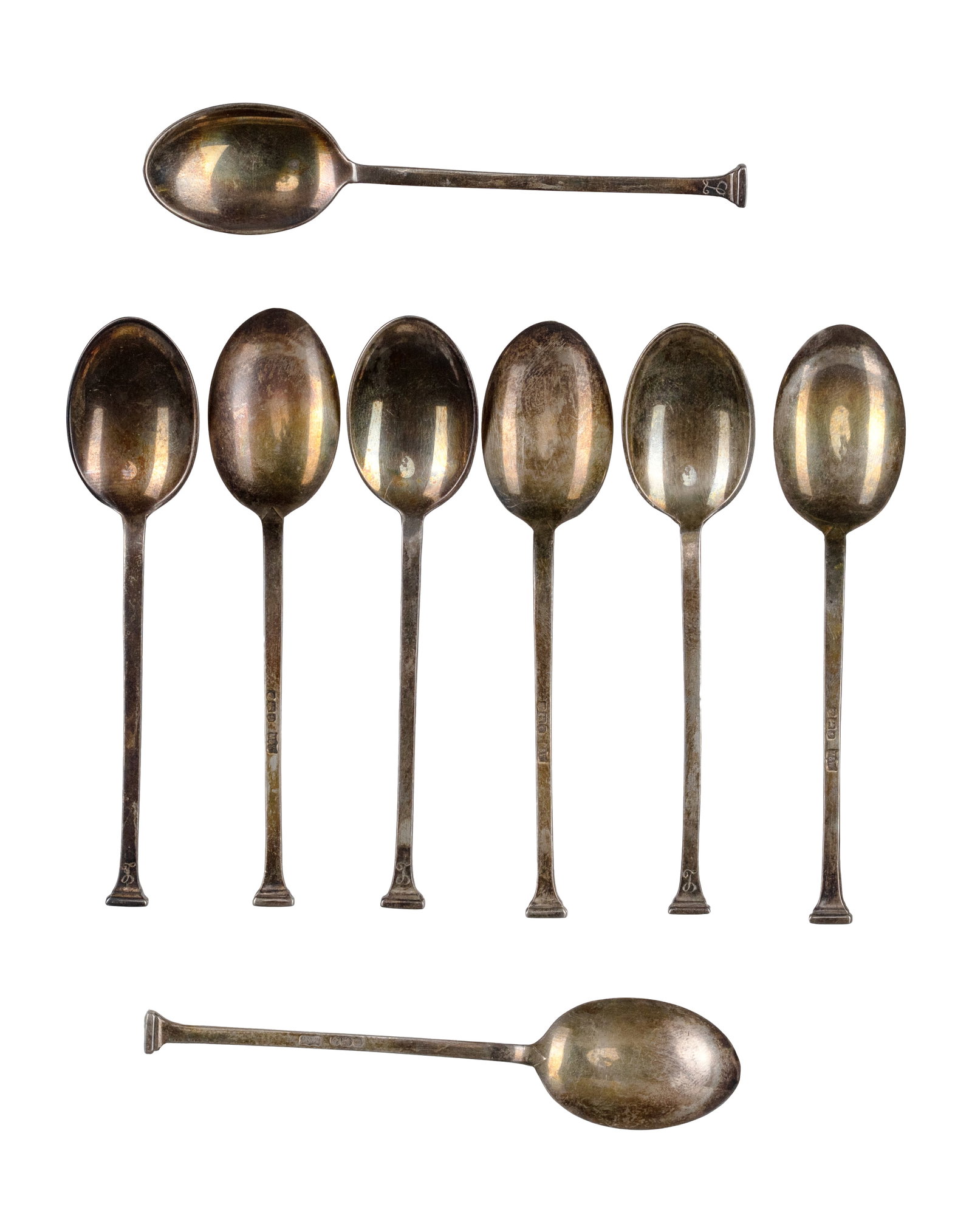 Mappins & Webb, Spear & Jackson - 2 sets of sterling silver utensils - 1911, 1923 - 4