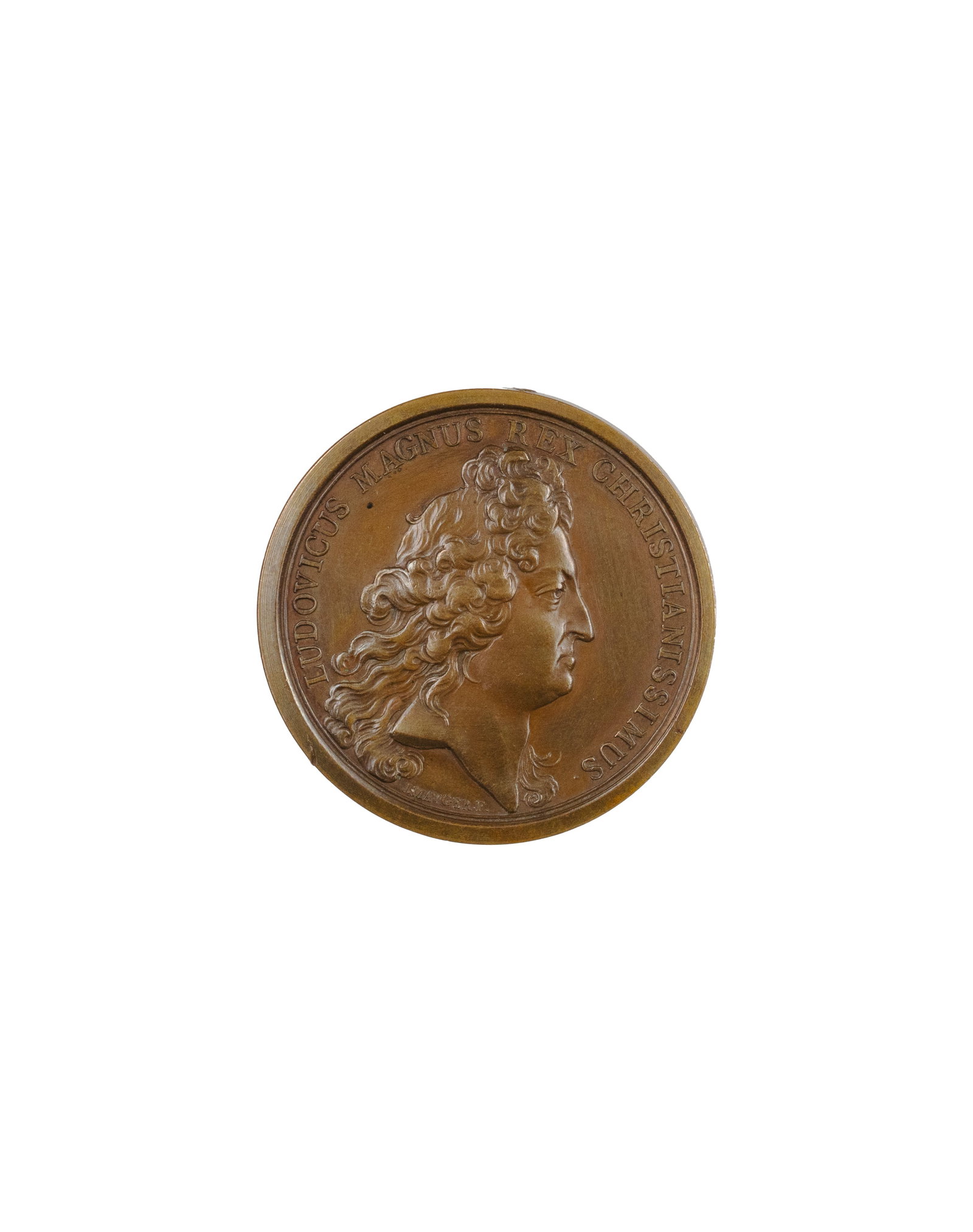 Indian Peace Medal - King Louis XIV - 2