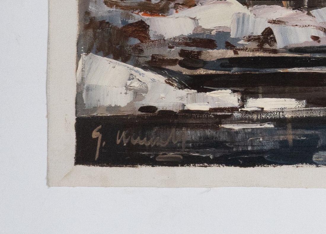 Marich, Gordon Geza - River in winter - 2