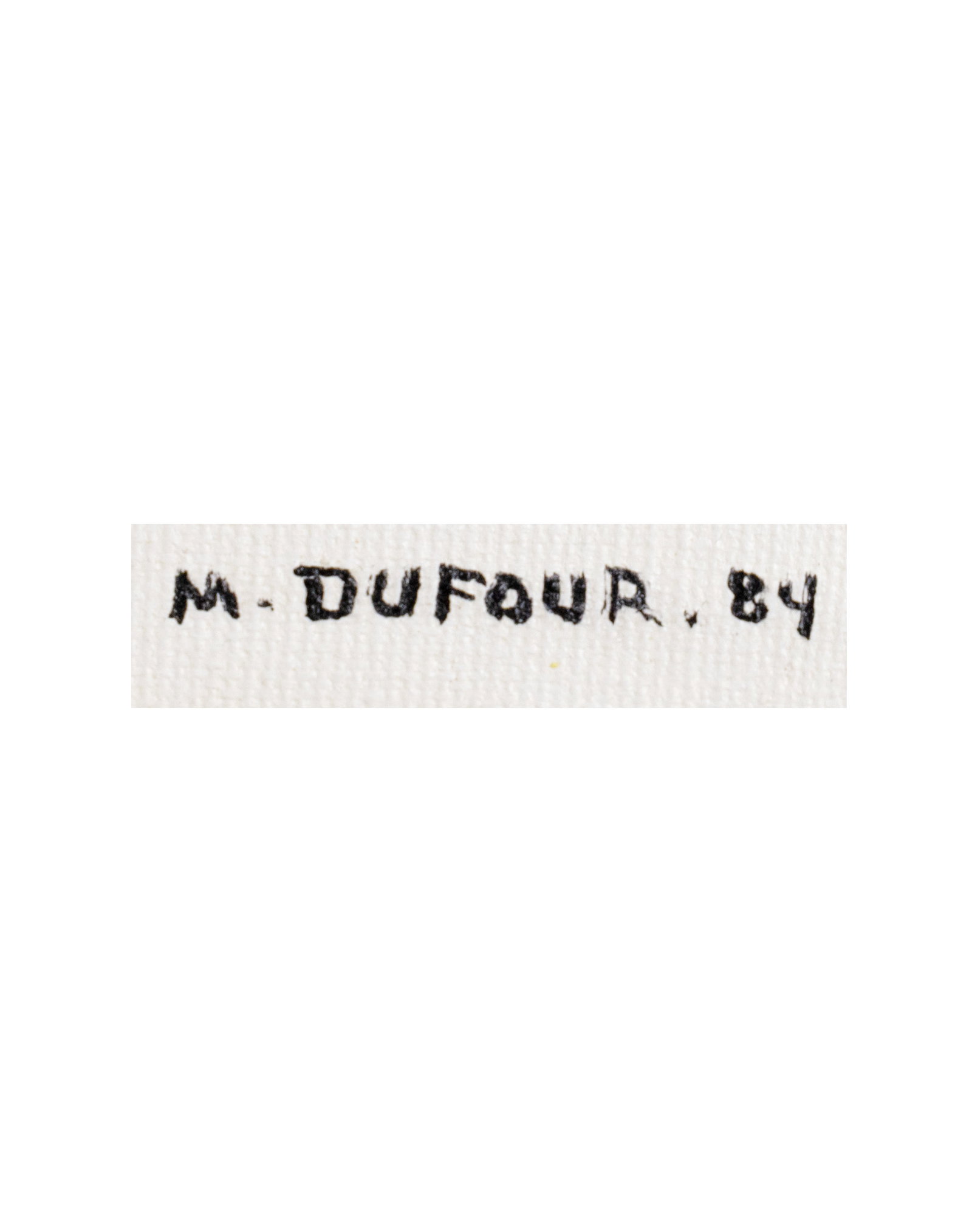 Dufour, Marcellin - 'Le voilier'' - 1984 - 2