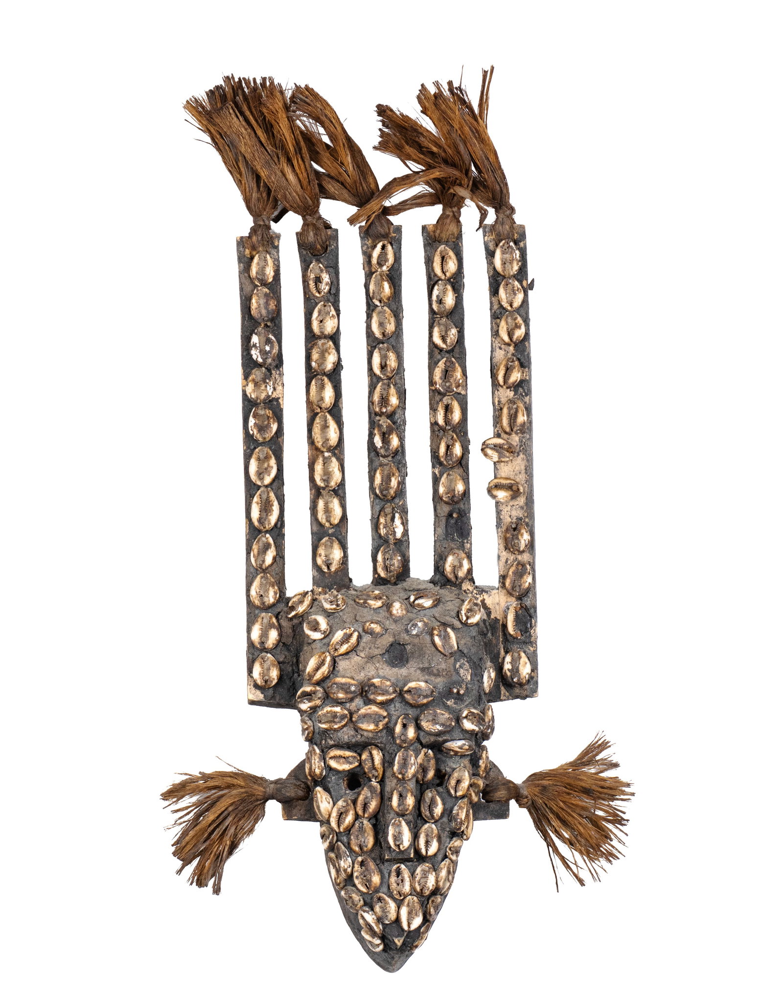 peuple Bambara/ Bambara people - N'Tomo festival mask: peuple Bambara/ Bambara people Mali N'Tomo festival mask Masque traditionnel en bois provenant du peuple Bambara au Mali. Ce masque porté lors du festival N'Tomo est caractérisé par