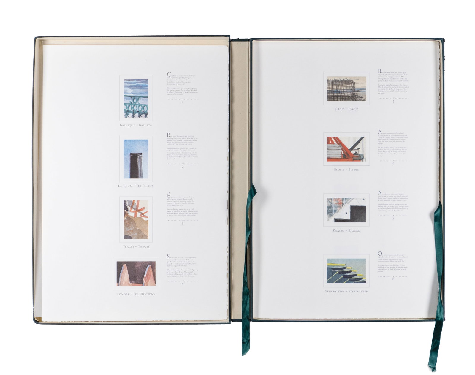 Regembal, Michel - "Coffret Stade de France : seize aquarelles de Michel Regembald" - 1998 - 3