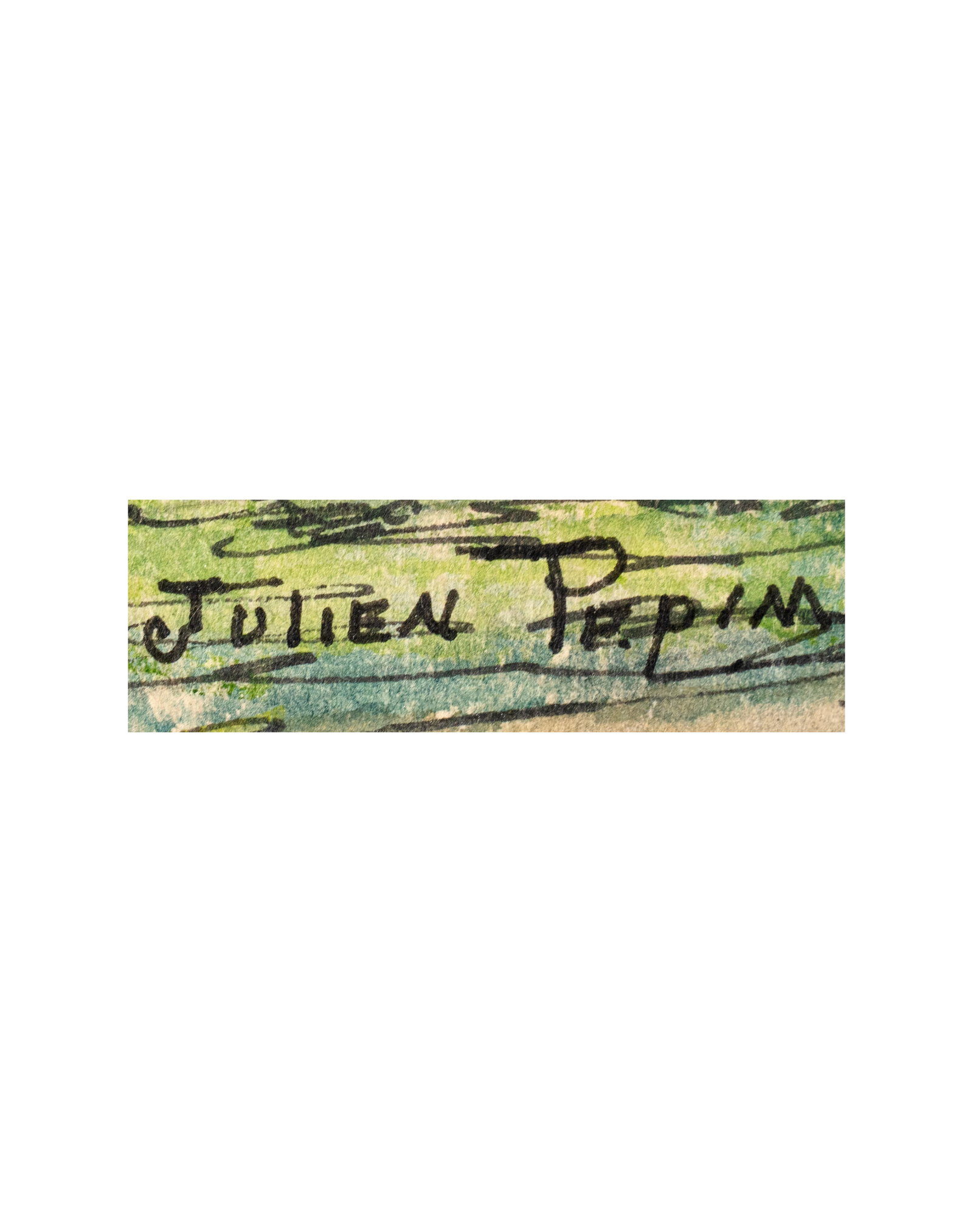 Pépin, Julien - Lot of two watercolors - 4