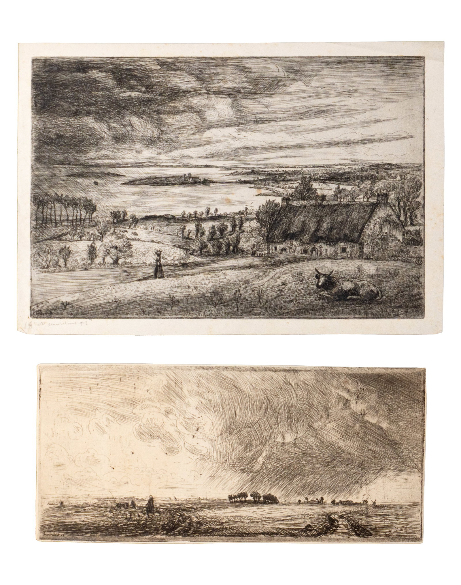 Frélaut, Jean - Set of fifteen etchings - 4