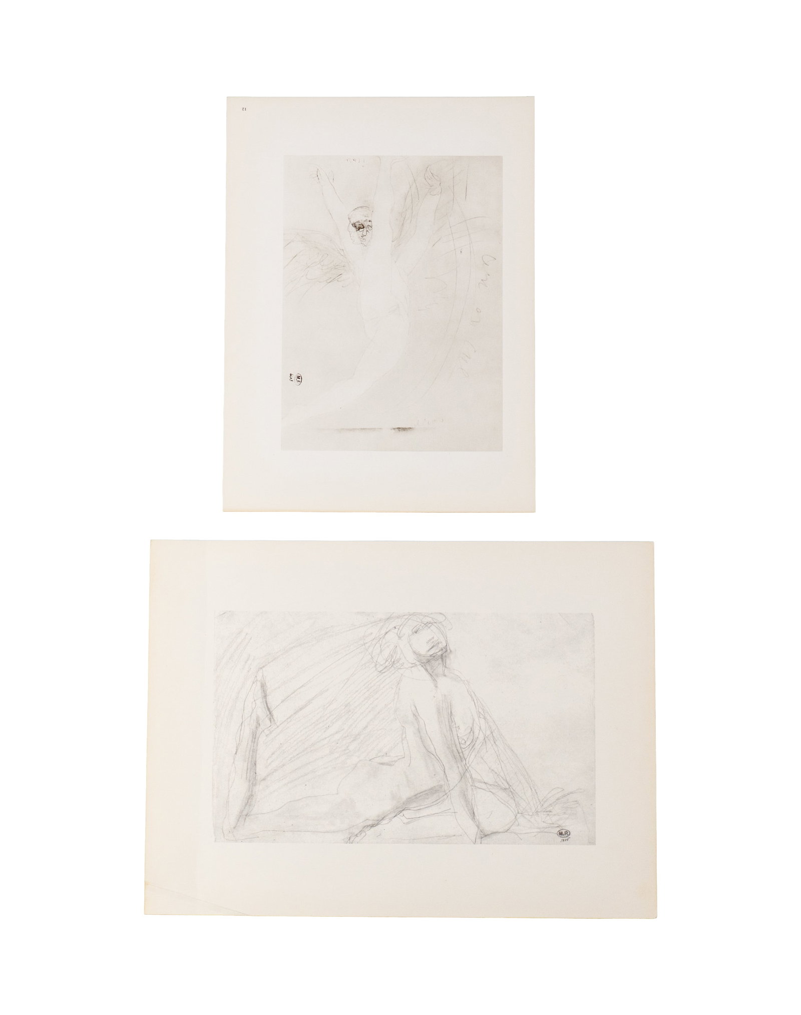 Rodin, Auguste - Set of eight Rodin study prints - 5
