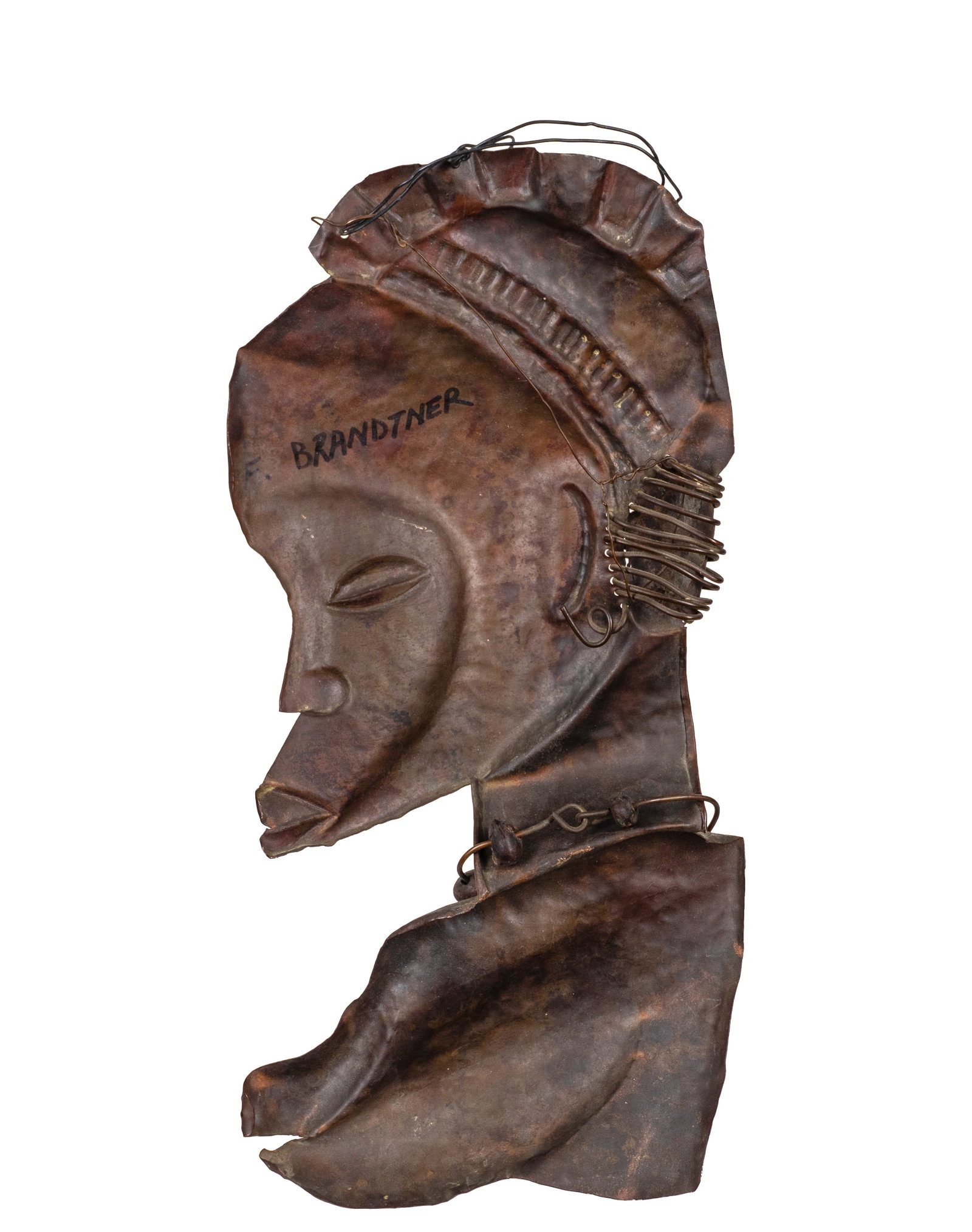 Brandtner, Fritz - Side Profile of a Face - 2