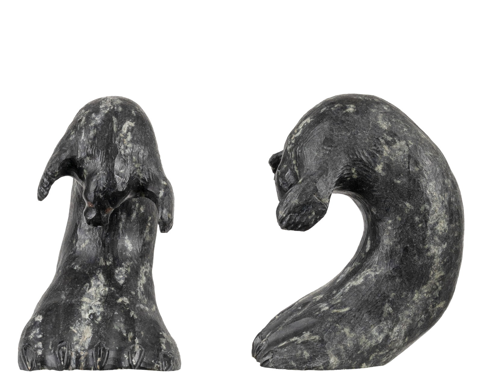 Qauqjuaq, Gideon - Lot of two sculptures - 2