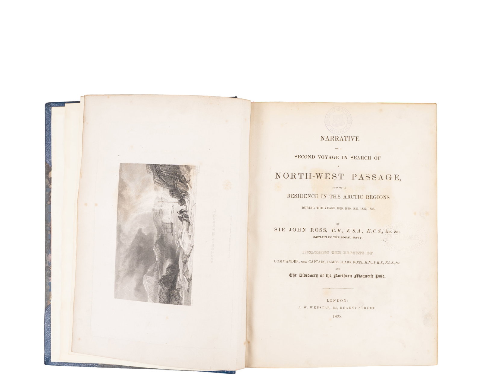 Sir John Ross - Narrative in search of the Northwest passage - 1835 - 2