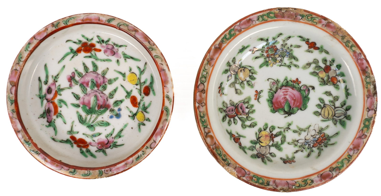 Non-identifie/Unidentified - Floral tableware - 3