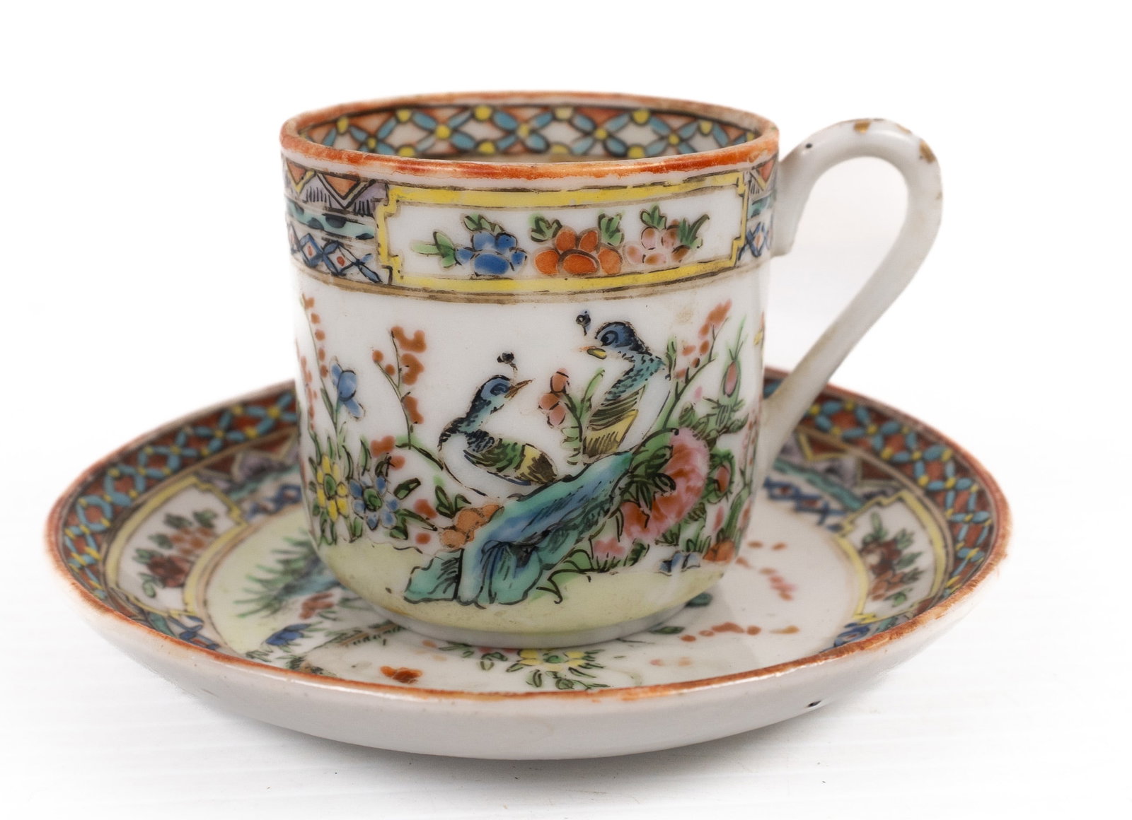 Non-identifie/Unidentified - Floral tableware - 5