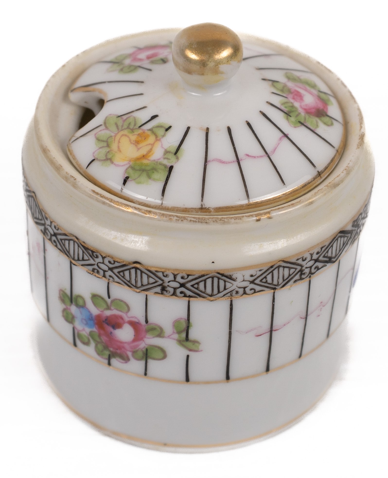 Non-identifie/Unidentified - Floral tableware - 6
